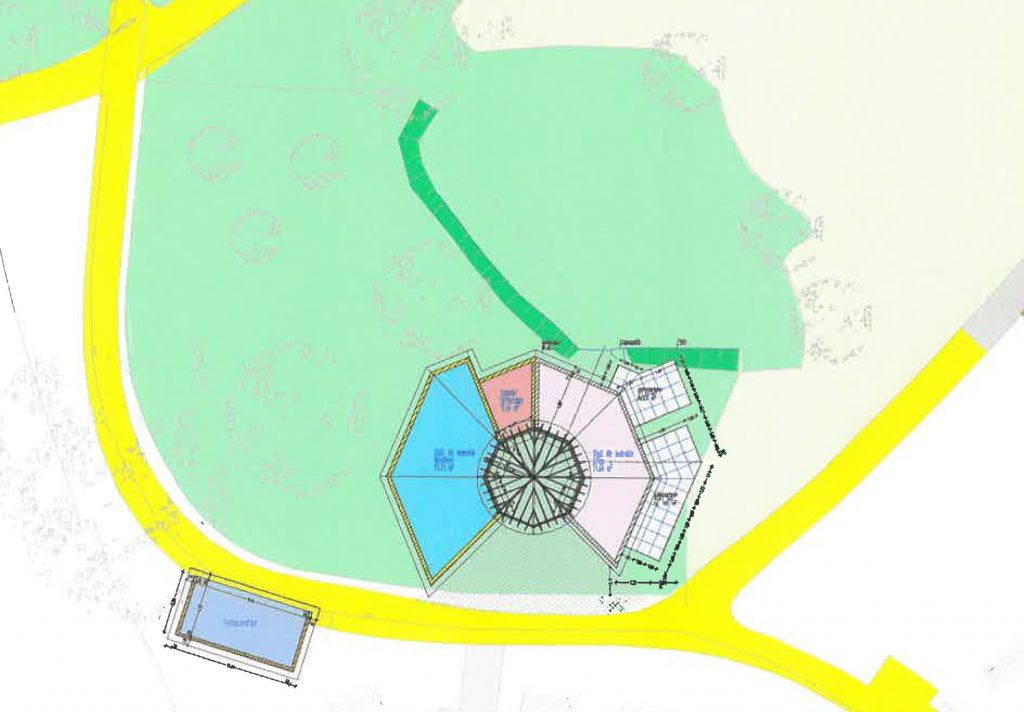 Plan des neuen Artenschutzzentrums